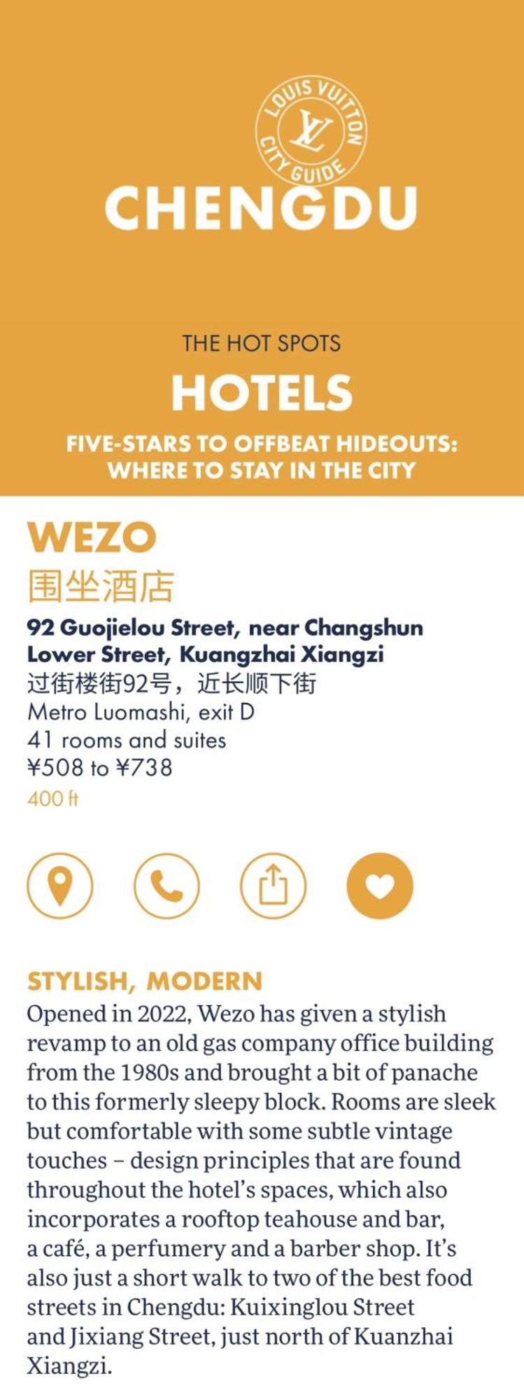 Wezo Hotel Kuanzhai Alley Chengdu-Breakfast Till 12Noon-Lv City Guide Recommended Hotel Buitenkant foto